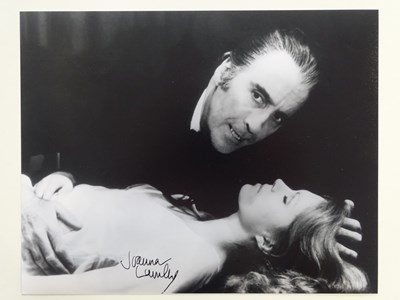 Lot 10 - A group of three JOANNA LUMLEY signed 10x8...
