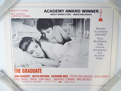 Lot 203 - GRADUATE, THE (1968) - U.S. Half Sheet from...