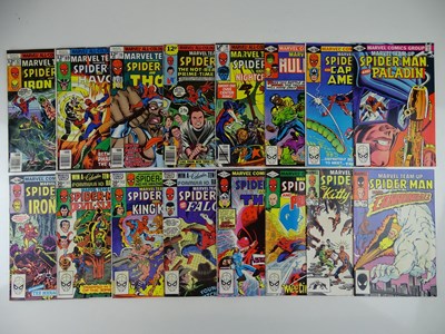 Lot 90 - MARVEL TEAM-UP #63, 69, 70, 74, 89, 105, 106,...