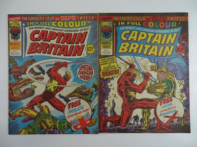 Lot 323 - CAPTAIN BRITAIN #1 & 2 - (2 in Lot) - (1976 -...