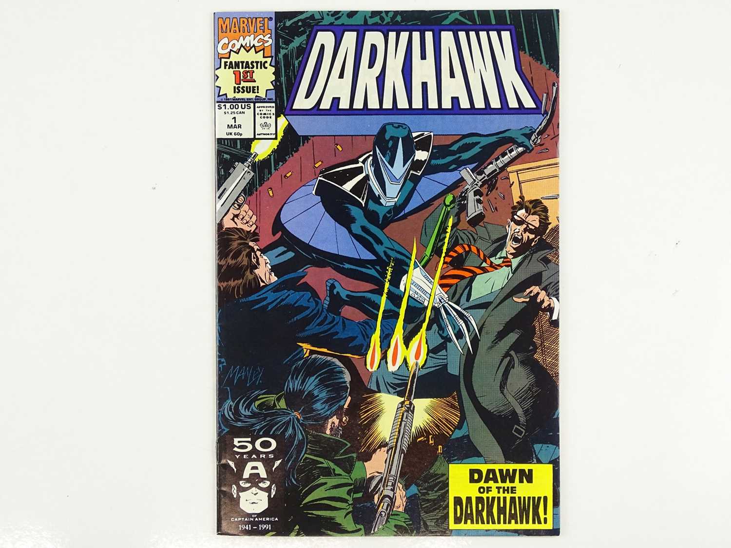 Lot 77 - DARKHAWK #1 - (1991 - MARVEL) - First...