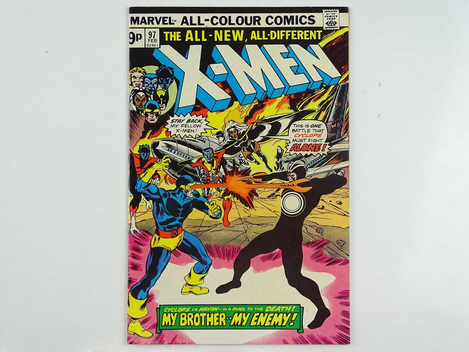 Lot 72 - UNCANNY X-MEN #97 - (1976 - MARVEL - UK Price...