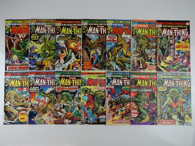 Lot 126 - MAN-THING #9, 10, 11, 12, 13, 14, 15, 16, 17,...