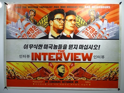 Lot 220 - THE INTERVIEW (2015) UK Quad Advance Design...