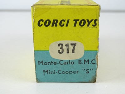 Lot 19 - A CORGI 317 Monte-Carlo 1964 Mini-Cooper S in...