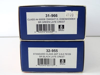 Lot 284 - A pair of BACHMANN OO Gauge steam locomotives...