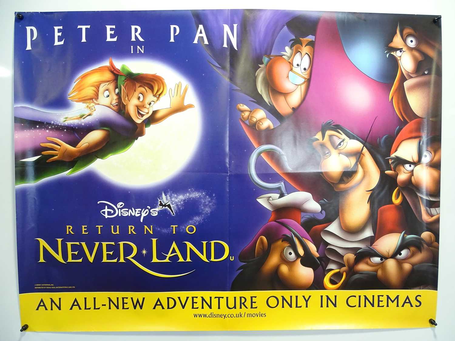 Lot 237 - A group of WALT DISNEY film posters comprising:...