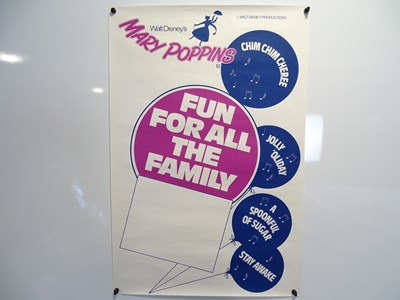 Lot 237 - A group of WALT DISNEY film posters comprising:...