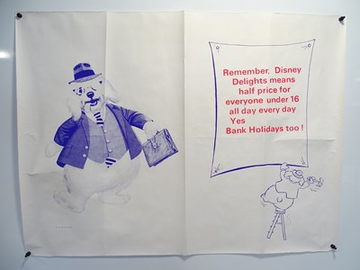 Lot 237 - A group of WALT DISNEY film posters comprising:...