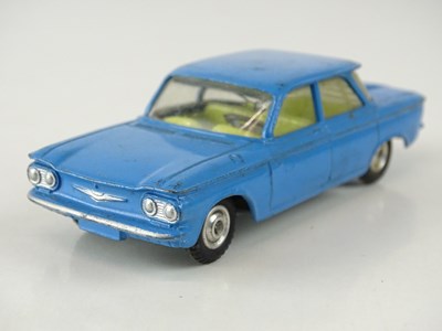 Lot 31 - A CORGI 229 Chevrolet Corvair in blue - F/G in...