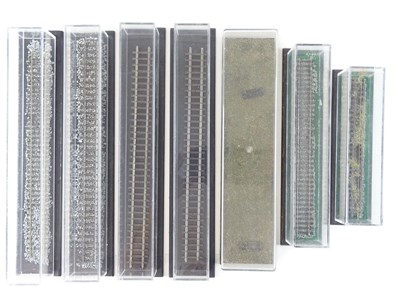 Lot 324 - A group of perspex and wood display cases for...