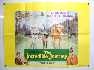 Lot 243 - WALT DISNEY: A group of three UK Quad film...