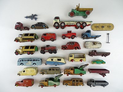 Lot 44 - A mixed group of playworn vehicles mostly by...