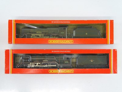 Lot 474 - A pair of HORNBY OO Gauge steam locomotives...