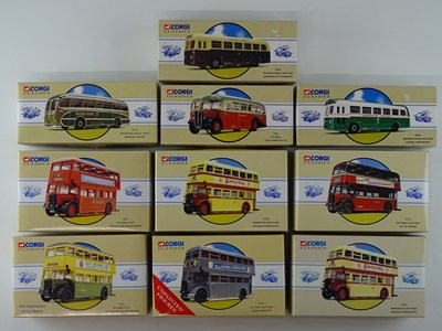 Lot 5 - A group of CORGI CLASSICS 1:50 scale diecast...