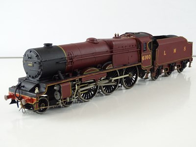 Lot 544 - A kit built finescale O Gauge Royal Scot Class...