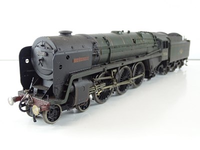 Lot 577 - A kit built finescale O Gauge Britannia Class...