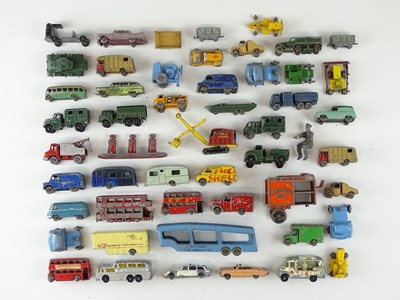 Lot 63 - A large group of playworn unboxed diecast...
