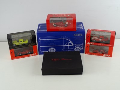 Lot 80 - A group of 1:43 scale ALFA ROMEO vehicles by...