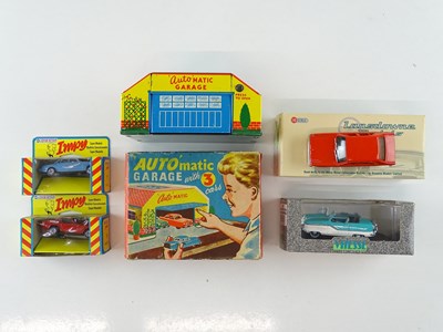 Lot 96 - A group of diecast cars by LONESTAR, LANSDOWNE...