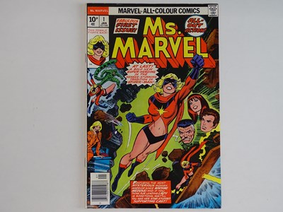 Lot 111 - MS. MARVEL #1 - (1977 - MARVEL - UK Price...