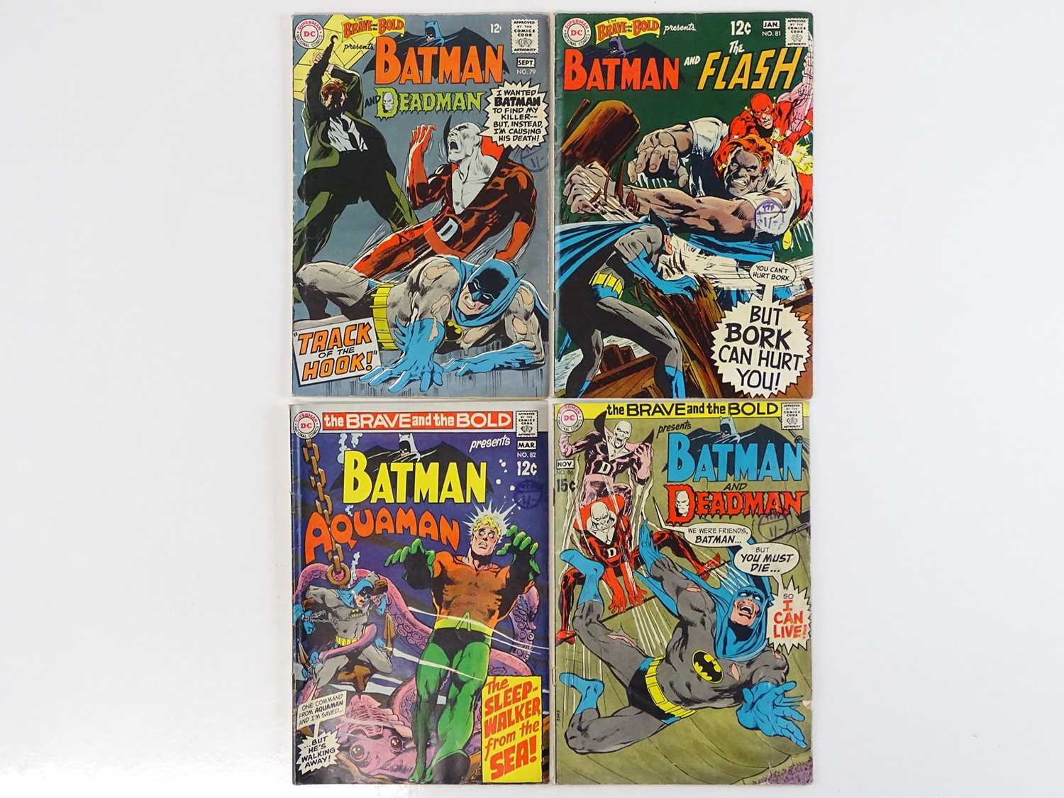 Lot 12 - BRAVE & BOLD: BATMAN & DEADMAN, FLASH &...