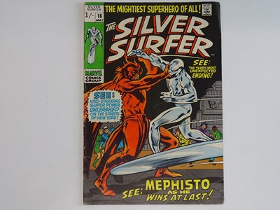 Lot 123 - SILVER SURFER #16 - (1970 - MARVEL - UK Price...