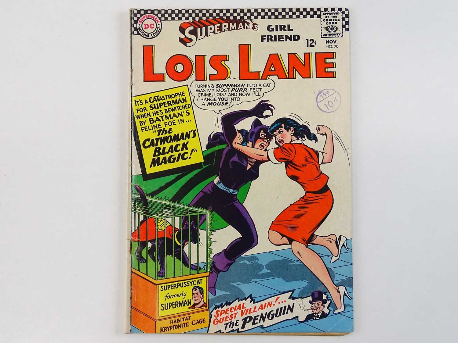 Lot 17 - SUPERMAN'S GIRLFRIEND: LOIS LANE #70 - (1966 -...