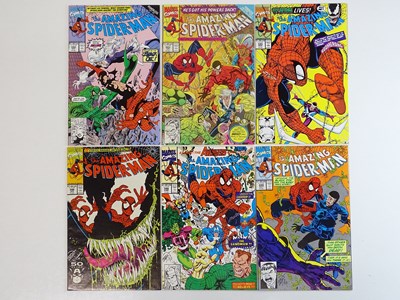 Lot 182 - AMAZING SPIDER-MAN #342, 343, 345, 346, 348,...