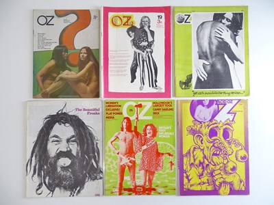 Lot 210 - OZ MAGAZINE #17, 19, 23, 24, 26, 27 - (6 in...