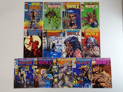Lot 219 - MARVEL COMICS PRESENTS: WOLVERINE - WEAPON X...