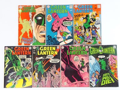 Lot 32 - GREEN LANTERN #60, 61, 66, 67, 71, 73, 75 - (7...