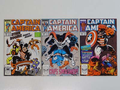 Lot 405 - CAPTAIN AMERICA #337, 348, 349 - (3 in Lot) -...