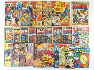 Lot 60 - MIXED LOT OF BRITISH MARVEL, DC & OTHER COMICS...