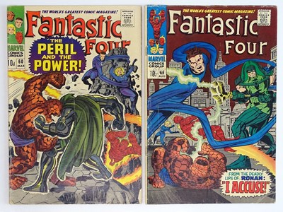 Lot 84 - FANTASTIC FOUR #60 & 65 - (2 in Lot) - (1967 -...