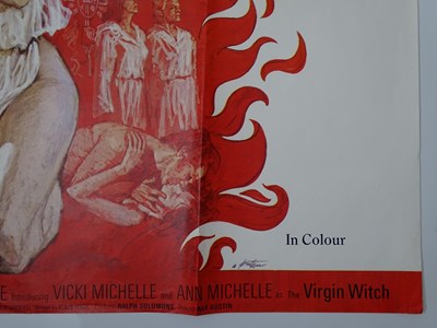 Lot 316 - VIRGIN WITCH (1972) - Sybil has lured...