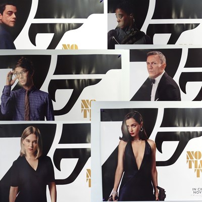 Lot 68 - JAMES BOND: NO TIME TO DIE (2020) - (6 in Lot)...
