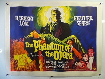 Lot 21 - THE PHANTOM OF THE OPERA (1962) - UK quad -...