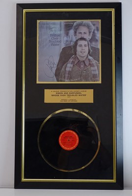 Lot 628 - BRIDGE OVER TROUBLED WATER album display -...