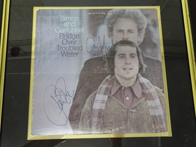 Lot 628 - BRIDGE OVER TROUBLED WATER album display -...
