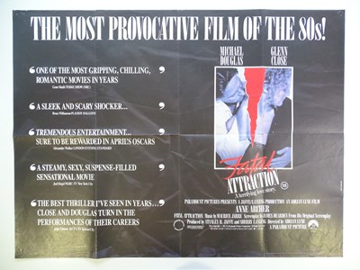 Lot 267 - A pair of 1980s UK Quad film posters...