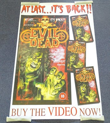 Lot 5 - EVIL DEAD, THE (1982) - 60" x 40" (152.5 x 102...