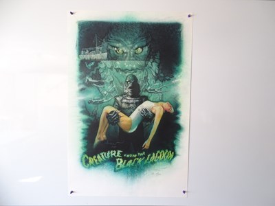 Lot 14 - CREATURE FROM THE BLACK LAGOON - 27" x 41" (69...