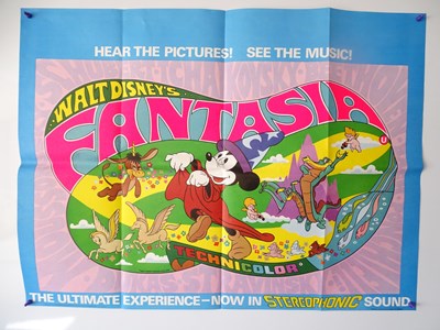 Lot 233 - FANTASIA (1976 Release) - UK Quad Film Poster -...