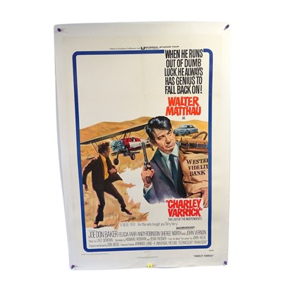 Lot 29 - CHARLIE VARRICK (1973) US one sheet -...