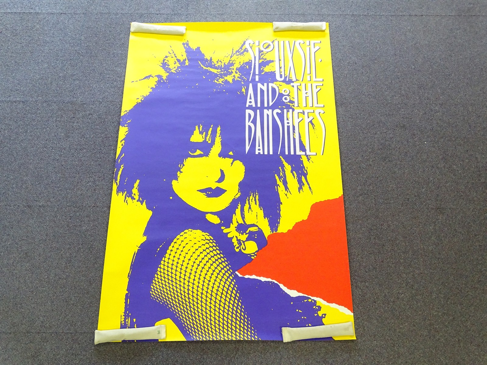 Lot 679 - SIOUXSIE & THE BANSHEES 1980s Music Poster -