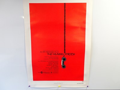 Lot 34 - THE HUMAN FACTOR (1980) US one sheet - SAUL...