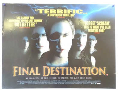 Lot 7 - HORROR LOT of UK Quads (10 in lot) ALL rolled...
