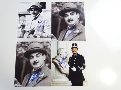 Lot 180 - DAVID SUCHET - various signed photos of David...