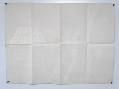 Lot 558 - STAR WARS: A NEW HOPE (1977) - British UK quad...